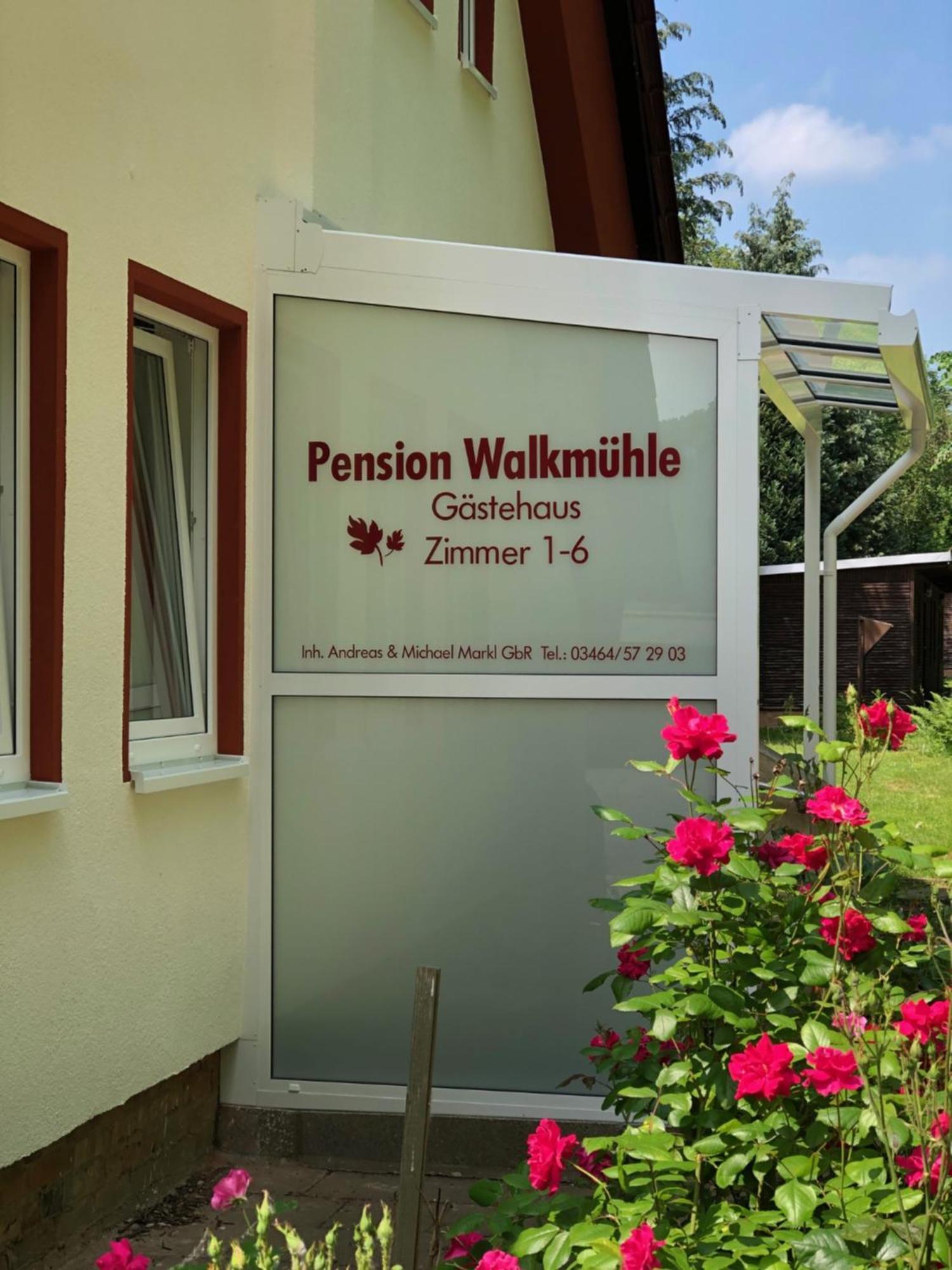 Pension Walkmuehle 장어하우젠 외부 사진