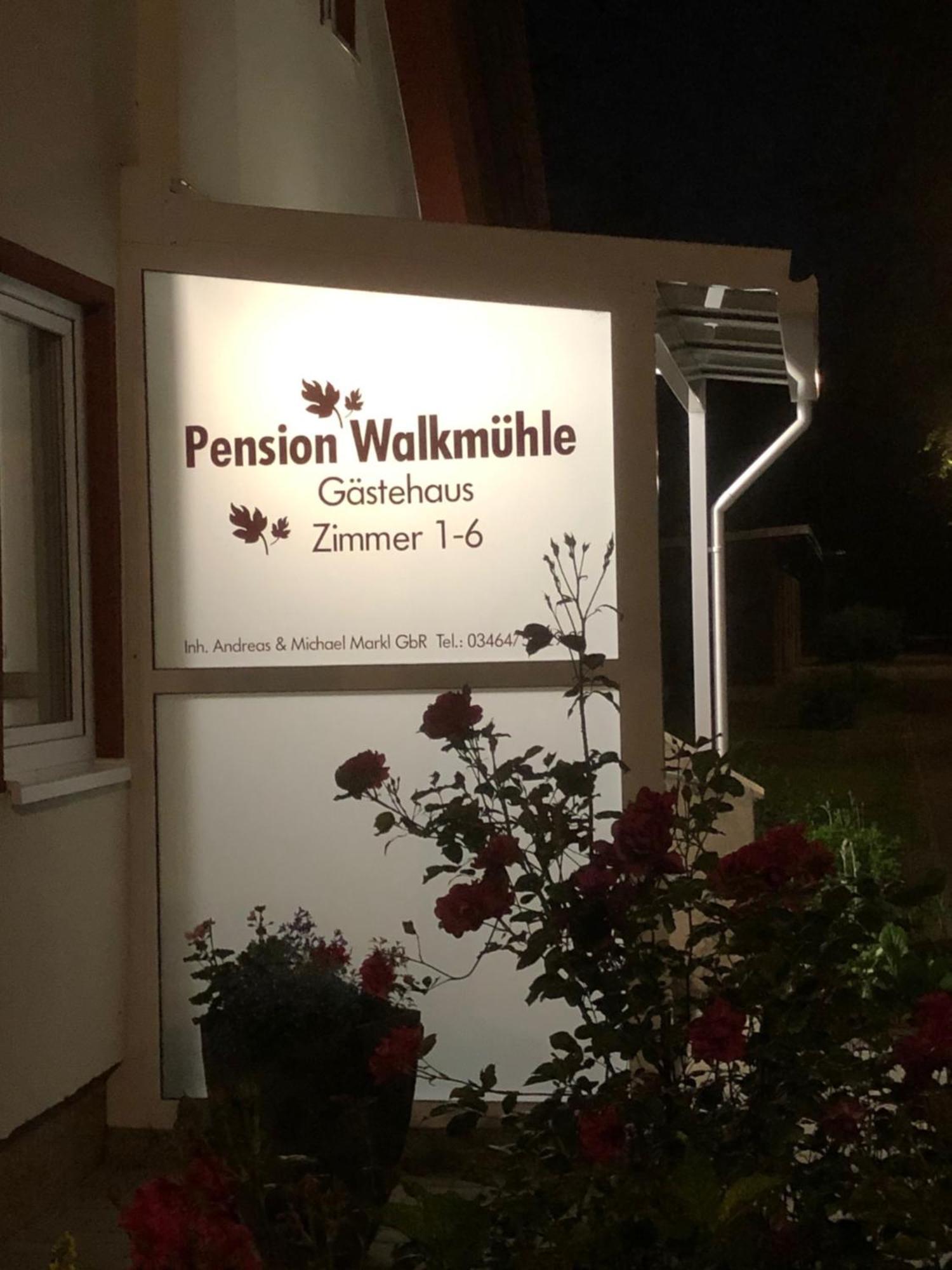 Pension Walkmuehle 장어하우젠 외부 사진